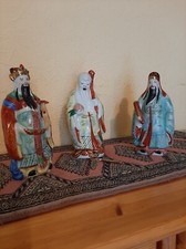 3 chinesische Götter. Fu - Lu - Shou, ca 22 cm hoch  in einen tadellosem Zustand