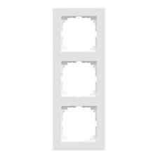 Merten M-SMART-Rahmen, 3fach, polarweiß glänzend