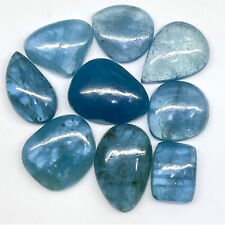 9 Stück Natürlich Aquamarin