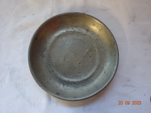 Zinnteller punzen engel - zinnteller,3,