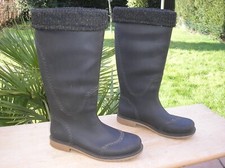 Schwarze Damen Gummistiefel
