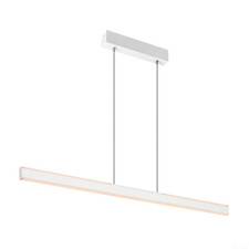 SLV One Linear LED-Hängeleuchte 104 cm weiß Deckenlampe Deckenleuchte Lampe Spot