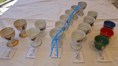 Eierbecher sammlung - eierbecher,