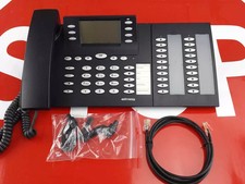 elmeg CS 410 U CS410U Systemtelefon mit Headsetanschluss schwarz +Tastaturerweit