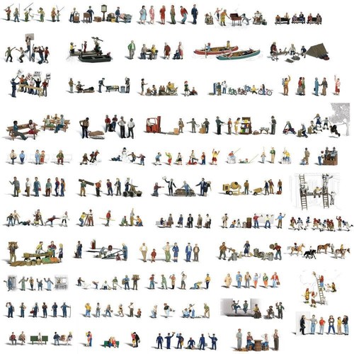 Handbemalte figuren sets n - sets,