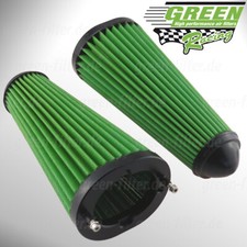 GREEN Sportluftfilter 2 Filter Kit für Porsche Boxter & Cayman 981 & 982