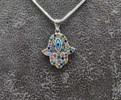 Fatima hand silberkette silber - hand,