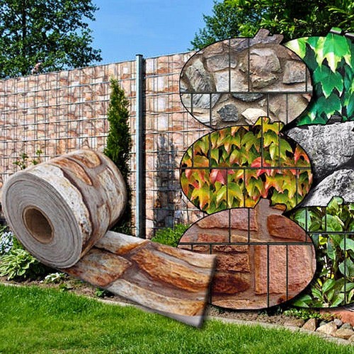 Bedruckter sichtschutzstreifen - bedruckter,