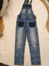 Jeanslatzhose von Next, 10 Jahre   