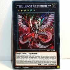 Yugioh Karte Cyber Drache Unendlichkeit Secret Rare RA04-DE068 DE NM! 