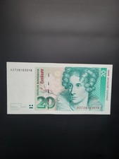 20 Mark  Bundesbanknoten 1993