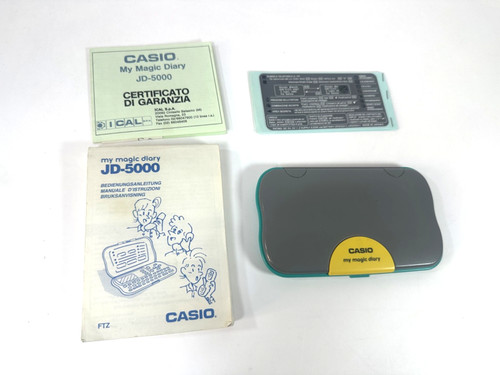 Casio magic diary 5000 - casio, my