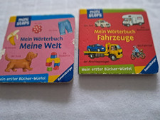 kinderbuch-Mini-2 Stück -Meine Welt - Fahrzeuge