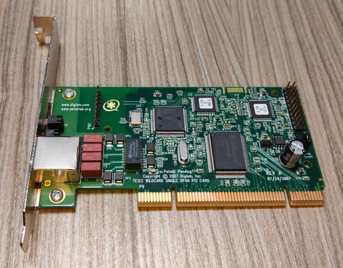 Digium wildcard te122p - digium,