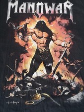 Manowar Shirt 2XL Warriors Of The World Tour 2002