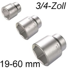 Stecknuss 19 - 60 mm 3/4-Zoll