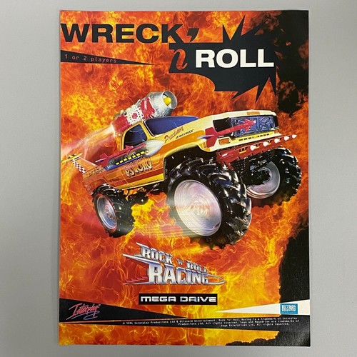 Rock roll racing - 'n', mega