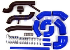 Ladeluft Verrohrung SET Ladeluftkühler für Golf 3 VR6 Turbo Vento Garrett LLK