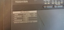 Faxgerät Toshiba TF102 Dachbodenfund Retro