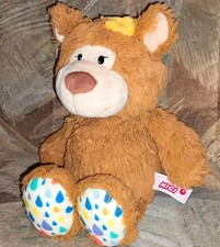 Nici Classic Bear Teddy Bär Mädchen Pfoten Muster bunt Tropfen TOP! SELTEN! 29cm