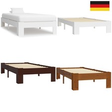 Bettgestell Holzbett Futonbett Bettrahmen Kiefer Massivholz Einzel Doppelbett