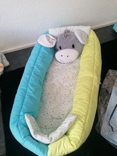 STERNTALER KUSCHELNEST BABYNEST KRABBELDECKE " ERIK " - WIE NEU -