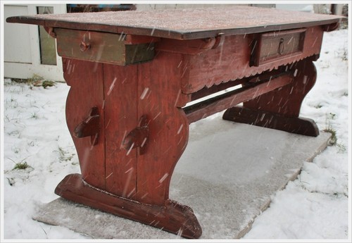 Norwegian folk art antiker - art,