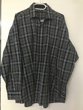 Ein Bexleys Man, Hemd Gr. xxl,Langarm, Schwarz bunt gestreift.(88)