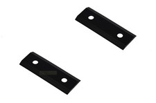 2 x 7,5 CM Hauptmesser für LESCHA Häcksler ZAK 1500, 2002; 53350, 3841, 53351