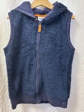 warme Fleeceweste mit Reißverschluss von topolino 122 in blau 