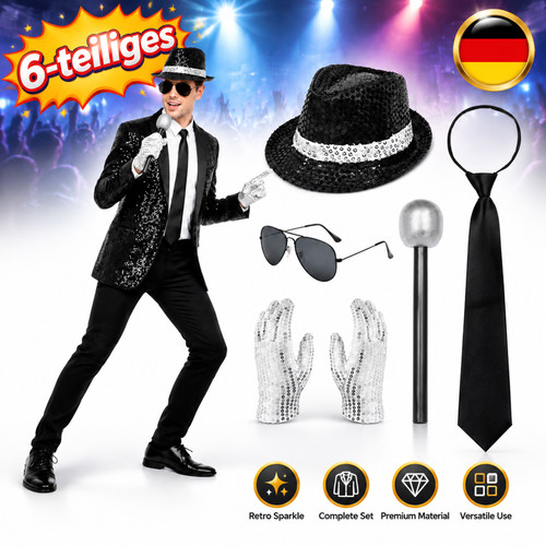 Teilig michael jackson - 6-teilig,