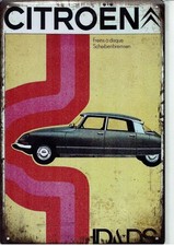 Citroen ID DS  Schild  Deko