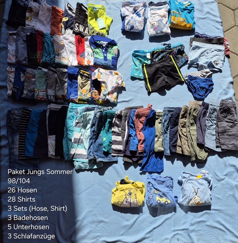 Kleidungspaket jungen 104 - jungen, 98/104