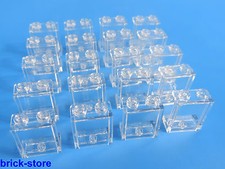 LEGO® 1x2x2 Fenster / Glas transparent  klar / 20 Stück  