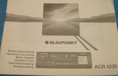Blaupunkt bedienungsanleitung - blaupunkt,