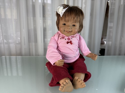 Künstlerpuppe puppe evelyn - künstlerpuppe,