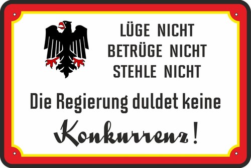 Blechschild werkstatt 20x30cm - blechschild,