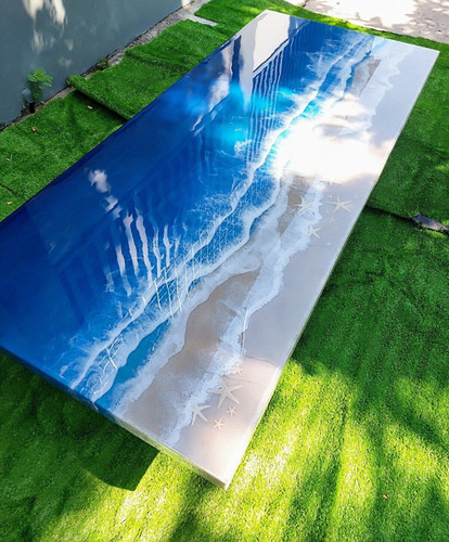 152cm 2cm epoxid - epoxid, ocean