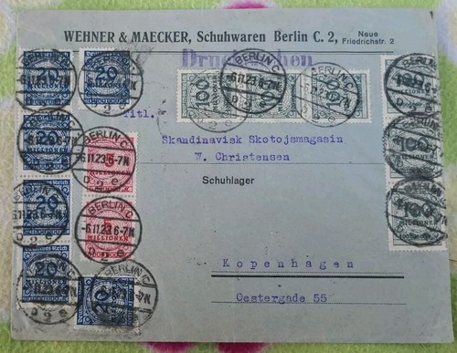 Brief berlin 1923 kopenhagen - 1923,