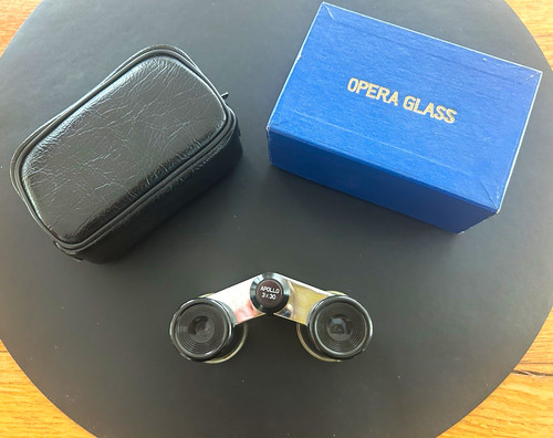 Apollo opernglas schwarz mit - opernglas,