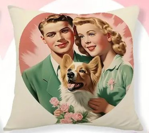Kissen bezug retro vintage - bezug,