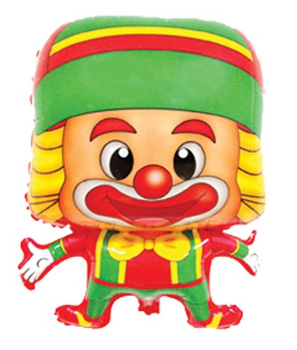 Folienballon clown helium - folienballon,