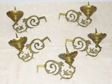 Fünf antike Messing