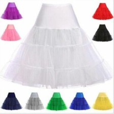 Petticoat Tüllrock Rockabilly Reifrock f Brautkleid Tutu Tanz Ballett Rock TOP