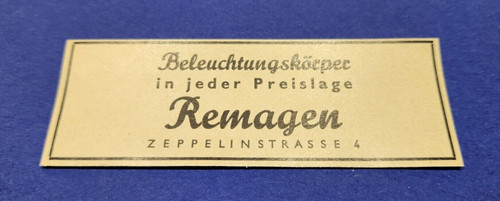 Beleuchtungskörper - 18.,