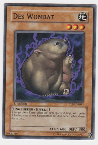 Tlm de031 des wombat - wombat, aufl