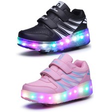 Blinkende Rollschuhe für