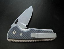 Three Rivers Taschenmesser Faltmesser Slipjoint Carbon Karbon Kohlefaser Clip