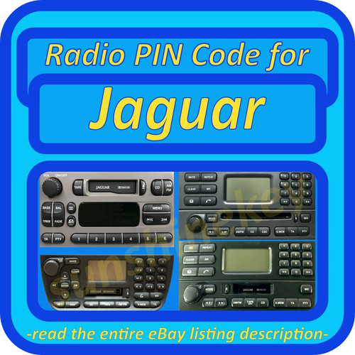 Jaguar radio code schlüssel - jaguar,