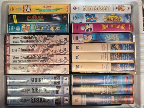 Vhs filme stück - 20,